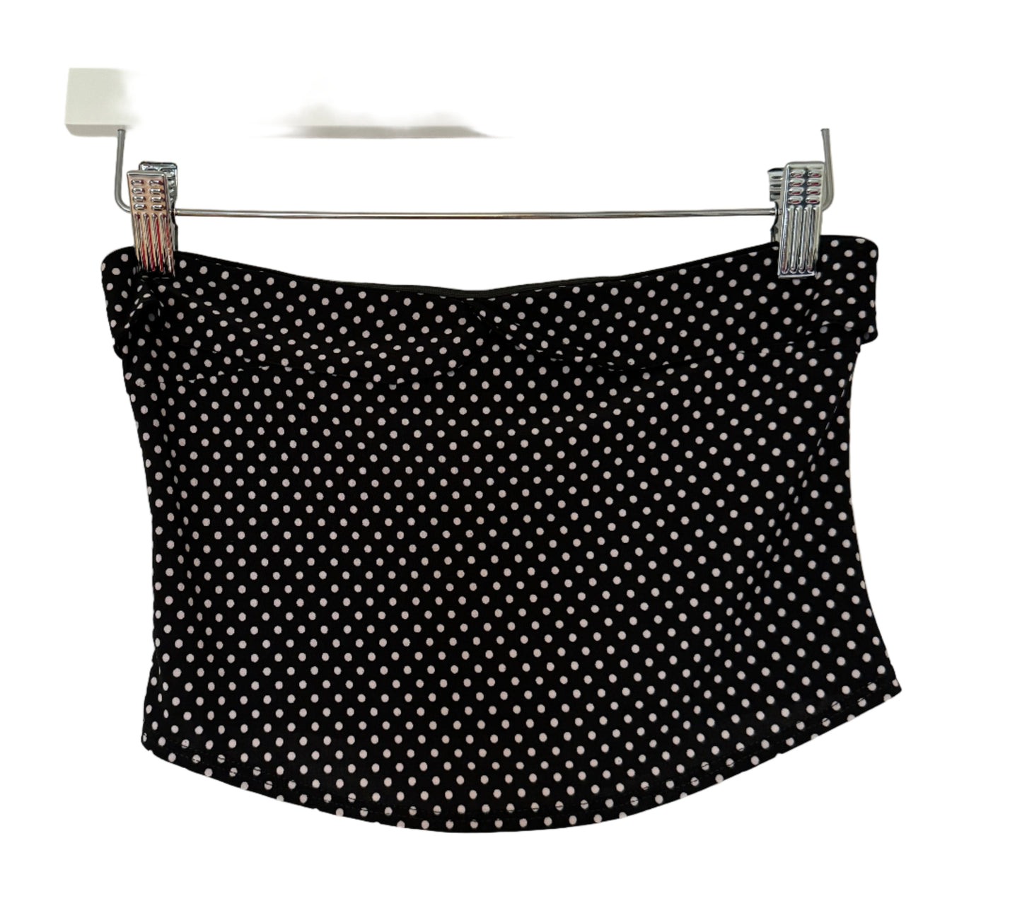 "Eva Strapless" Top in Pique / cold silk