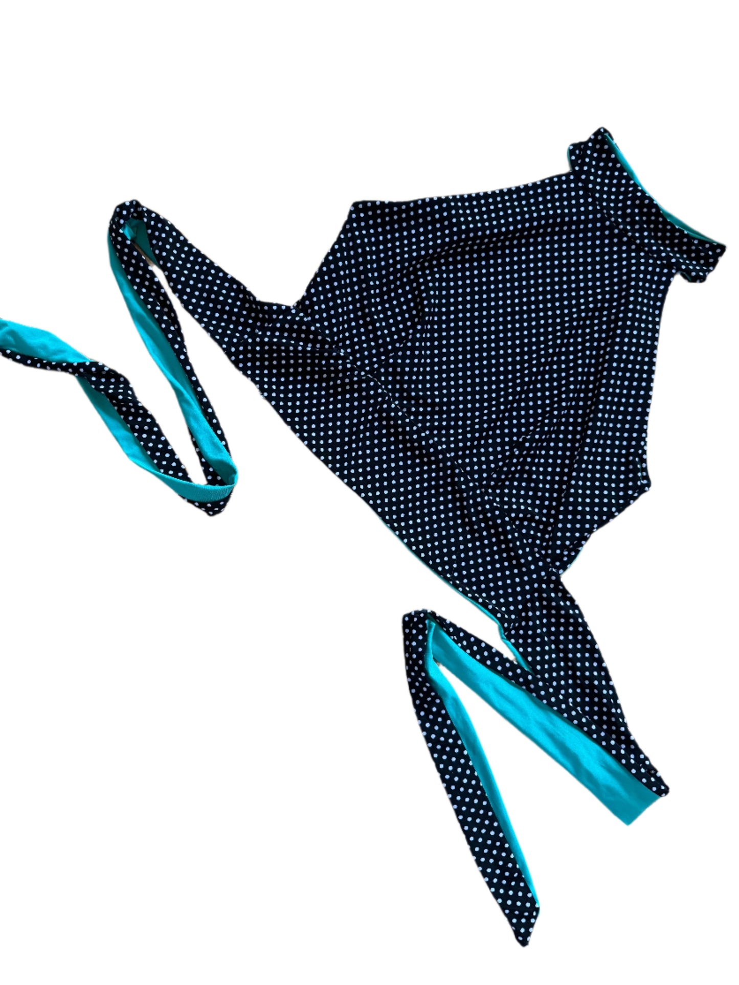 "Daniela" Top in Pique and Cold Silk