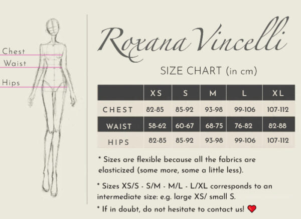 "Tita" top in cold silk Roxana Vincelli