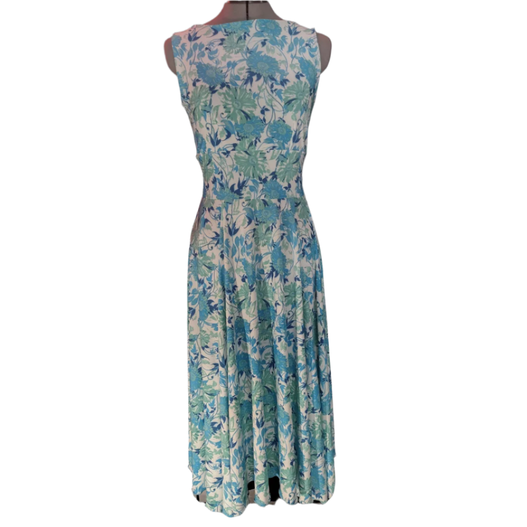 "Estela Midi" dress in Cold Silk
