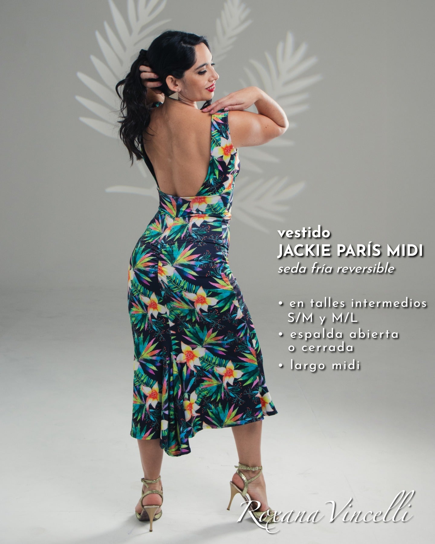 "Jackie paris Midi" in cold silk Roxana Vincelli