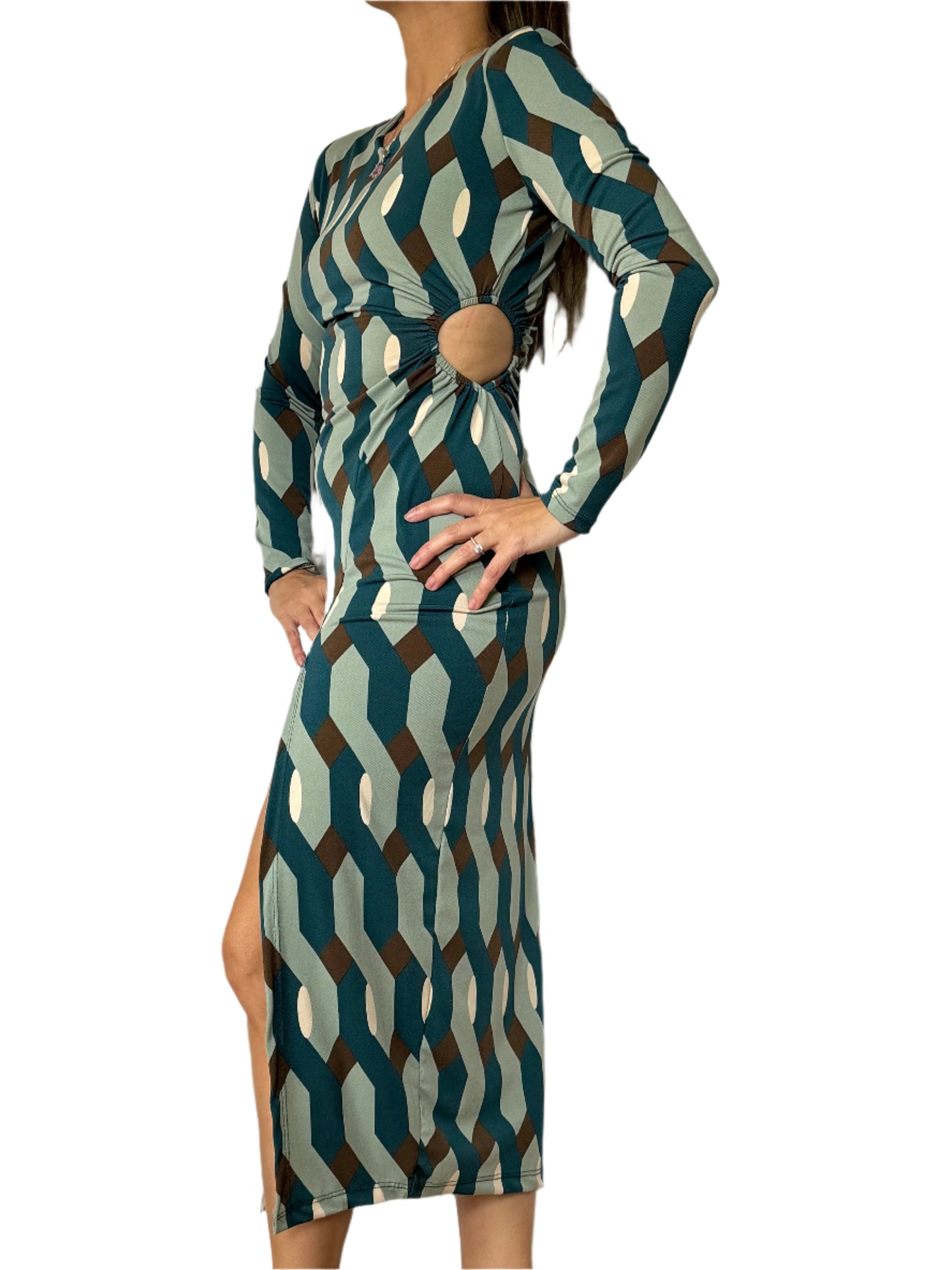 Sexy Long sleeves Dress