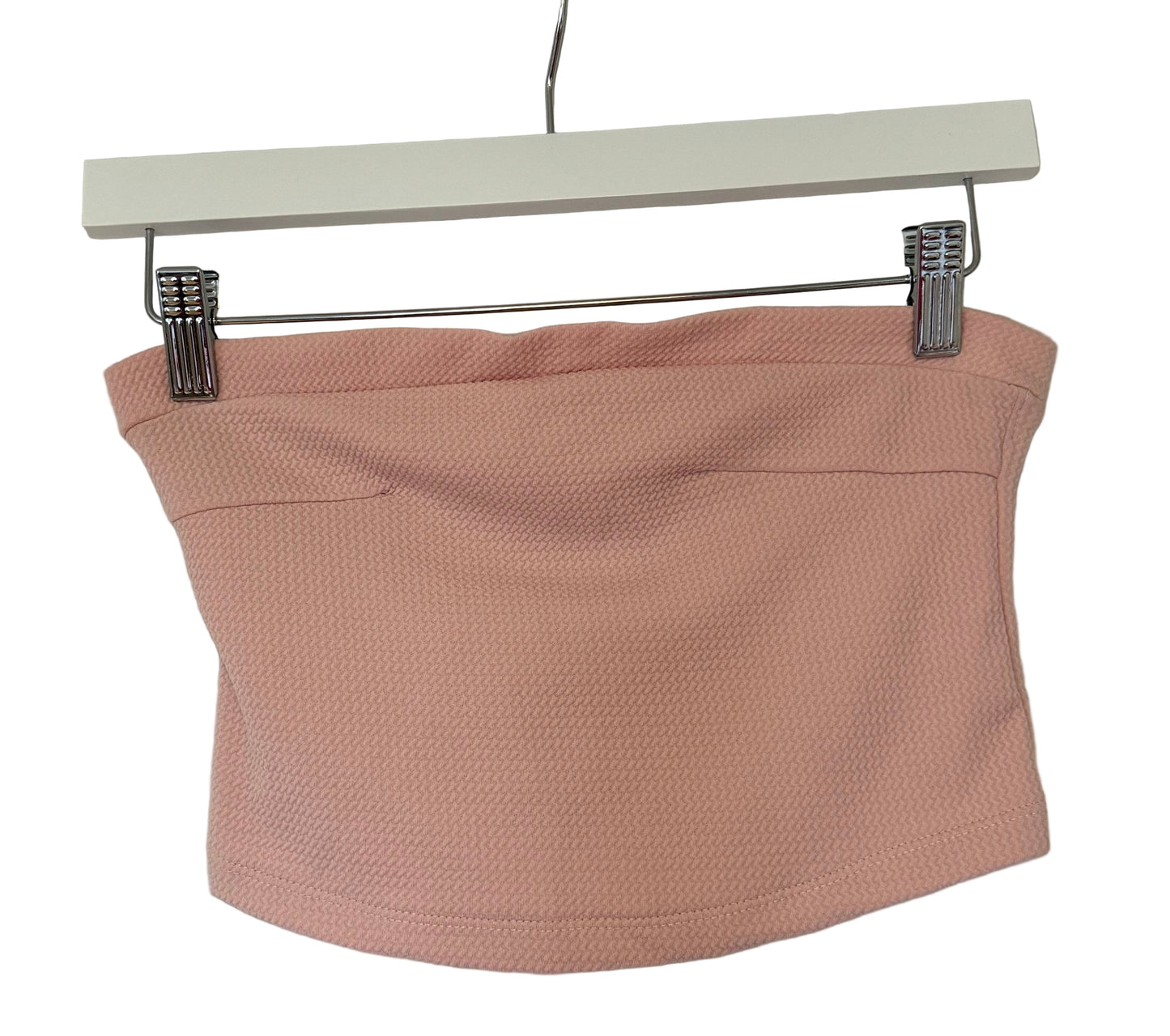 "Eva Strapless" Top in Pique / cold silk
