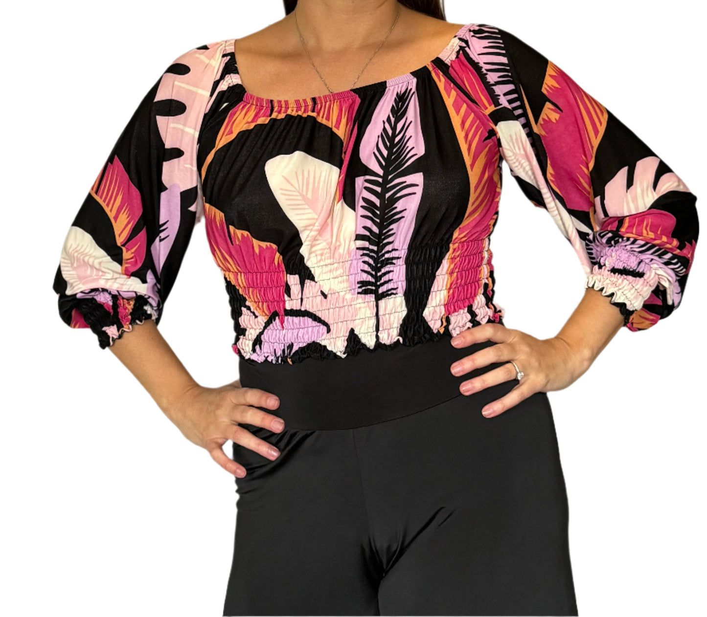 "Josefina" Top in cold silk