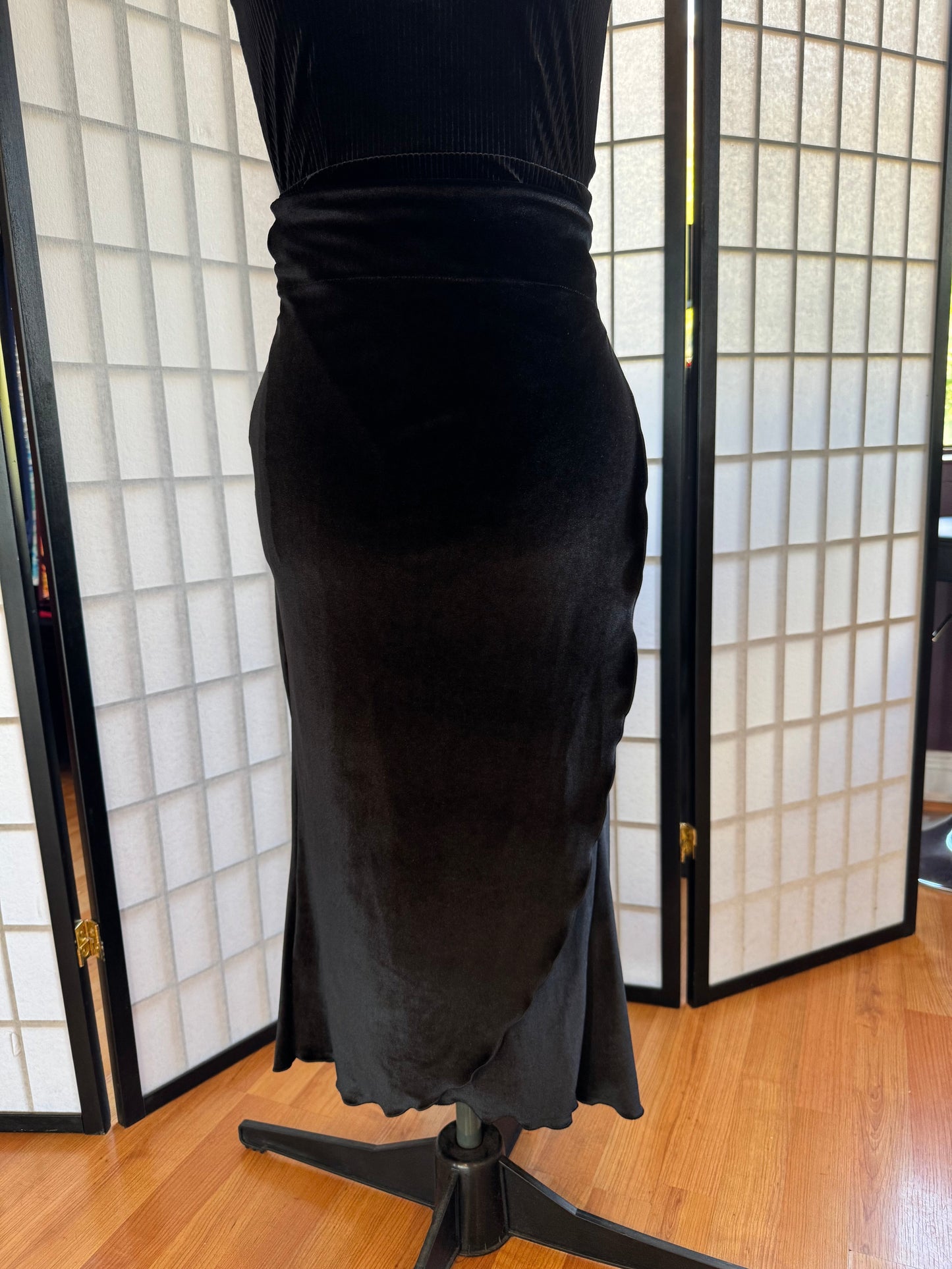 Wrap Tango Skirt in Velvet Roxana Vincelli