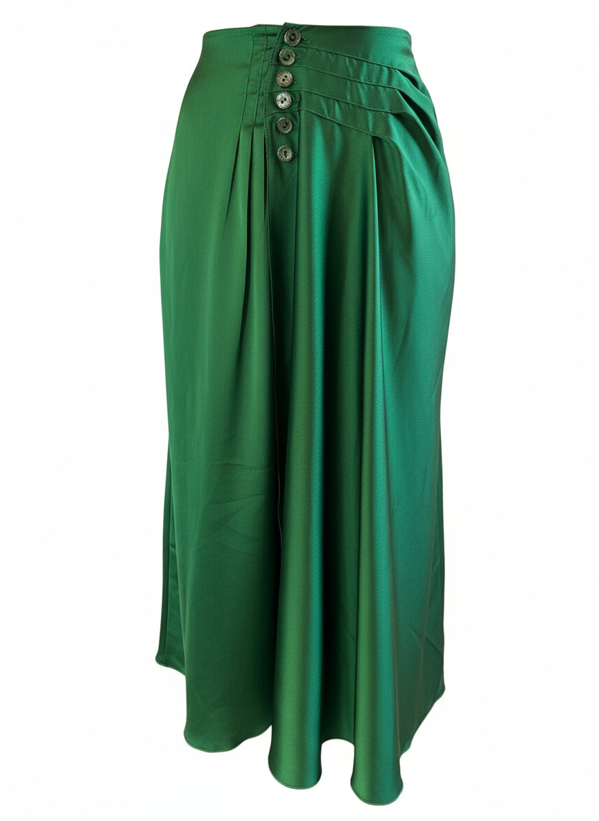 "Alessandra" Tango Skirt in Satin Roxana Vincelli USA