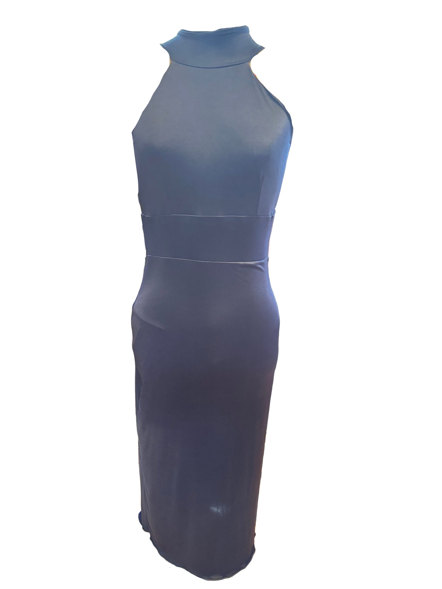 "Ines" dress in cold silk Roxana Vincelli