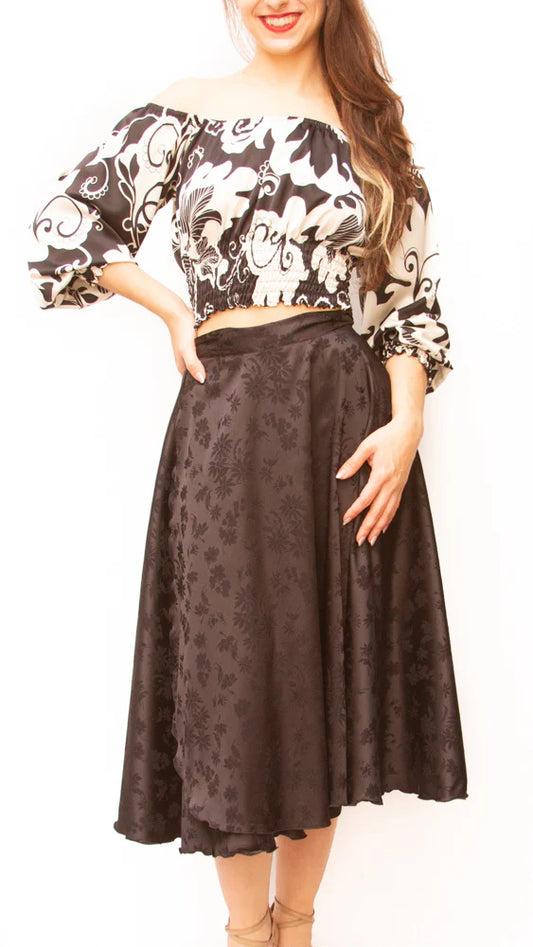 "Josefina" Top in Satin