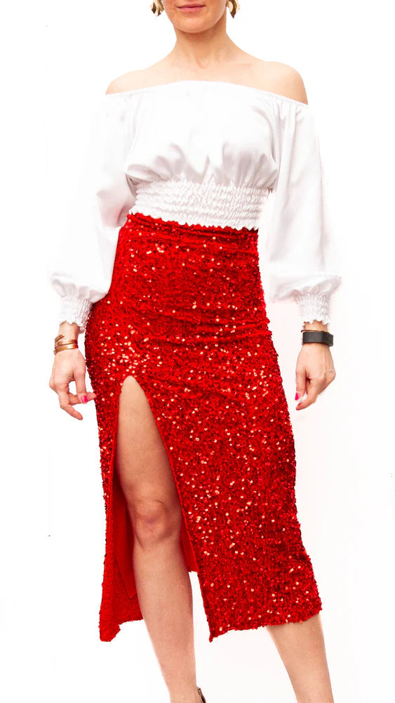 "Josefina short" Tango Top in Satin Roxana Vincelli