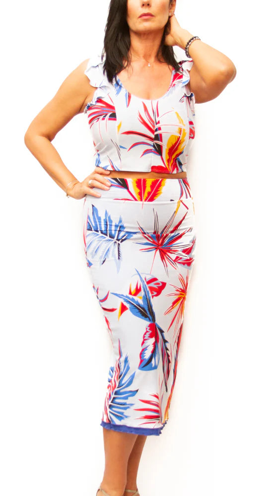 “Juana” top in cold silk