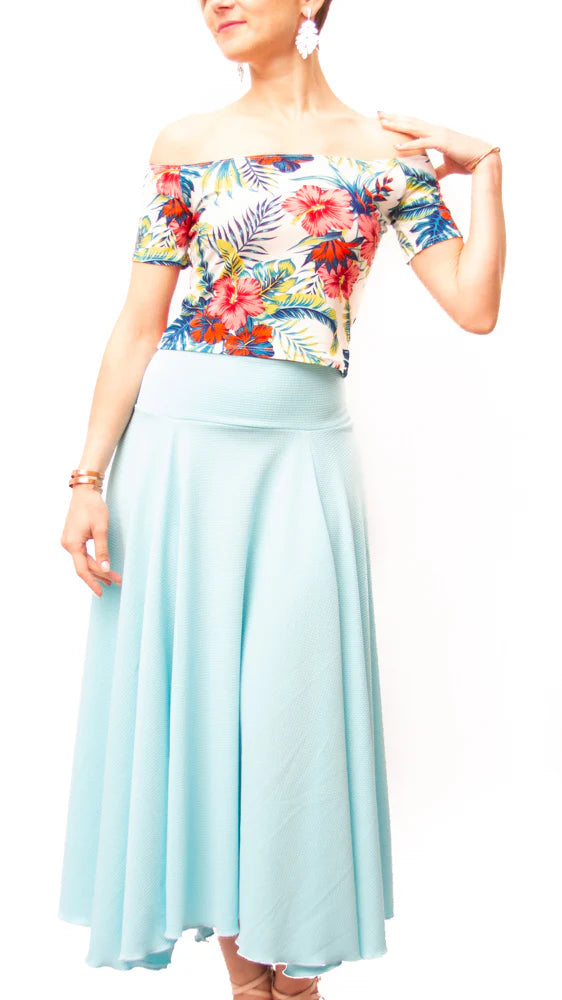 "Nico" Top in Cold Silk