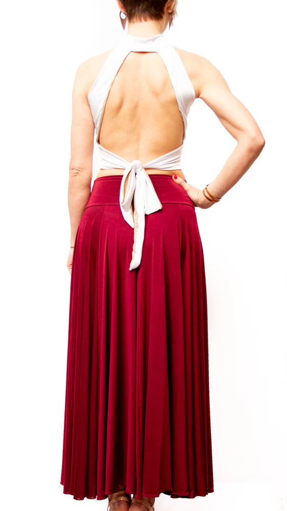 "Daniela" Top in Pique and/or Cold Silk Roxana Vincelli