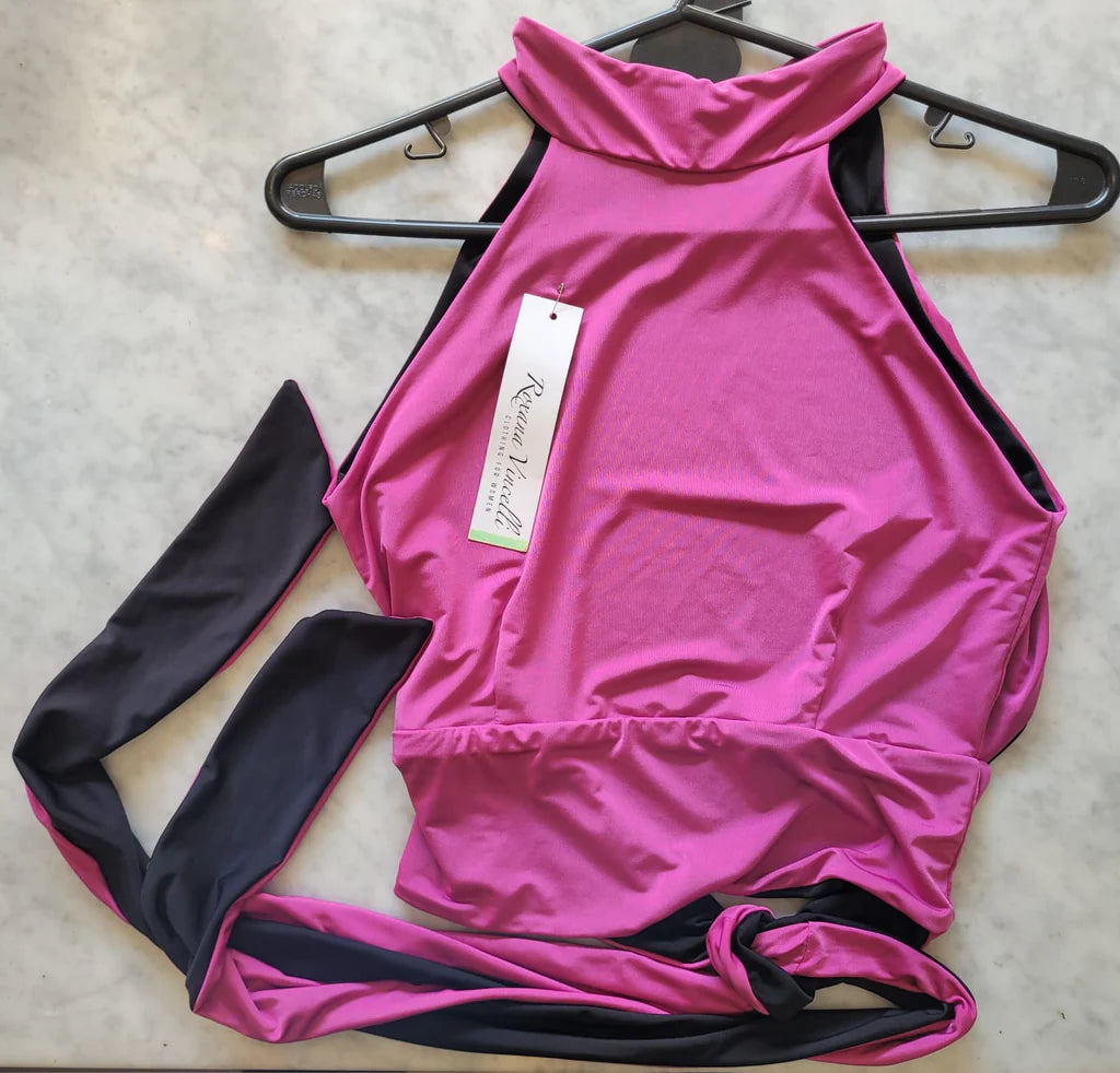 "Daniela" Top in Pique and/or Cold Silk Roxana Vincelli