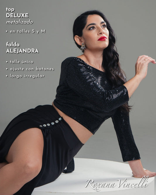Deluxe sequin Tango top Roxana Vincelli USA