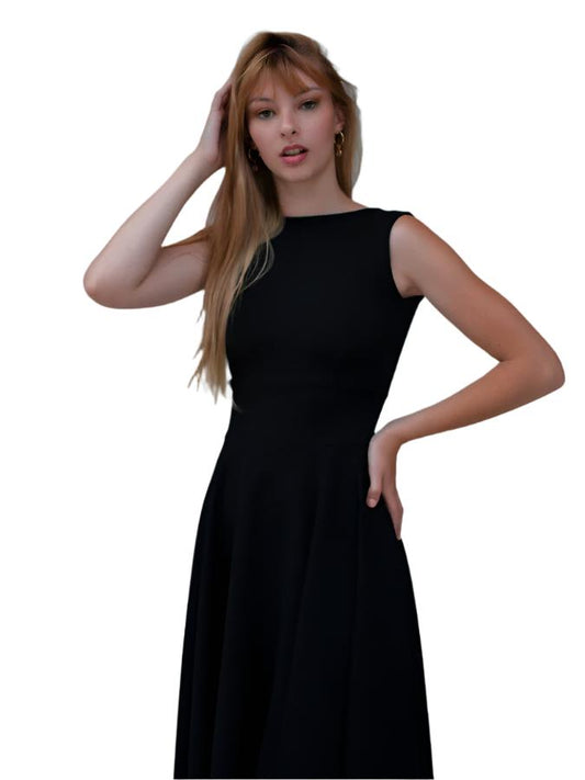 "Estela" dress in Pique