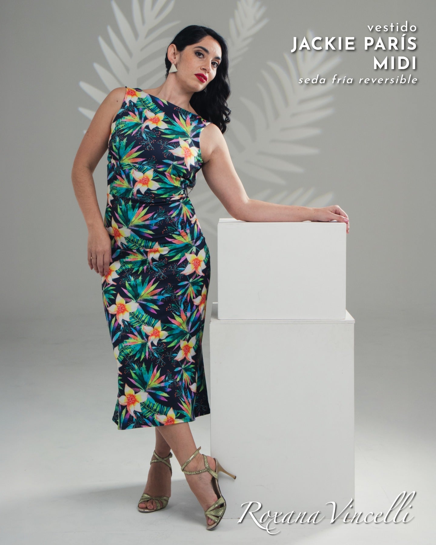 "Jackie paris Midi" in cold silk Roxana Vincelli