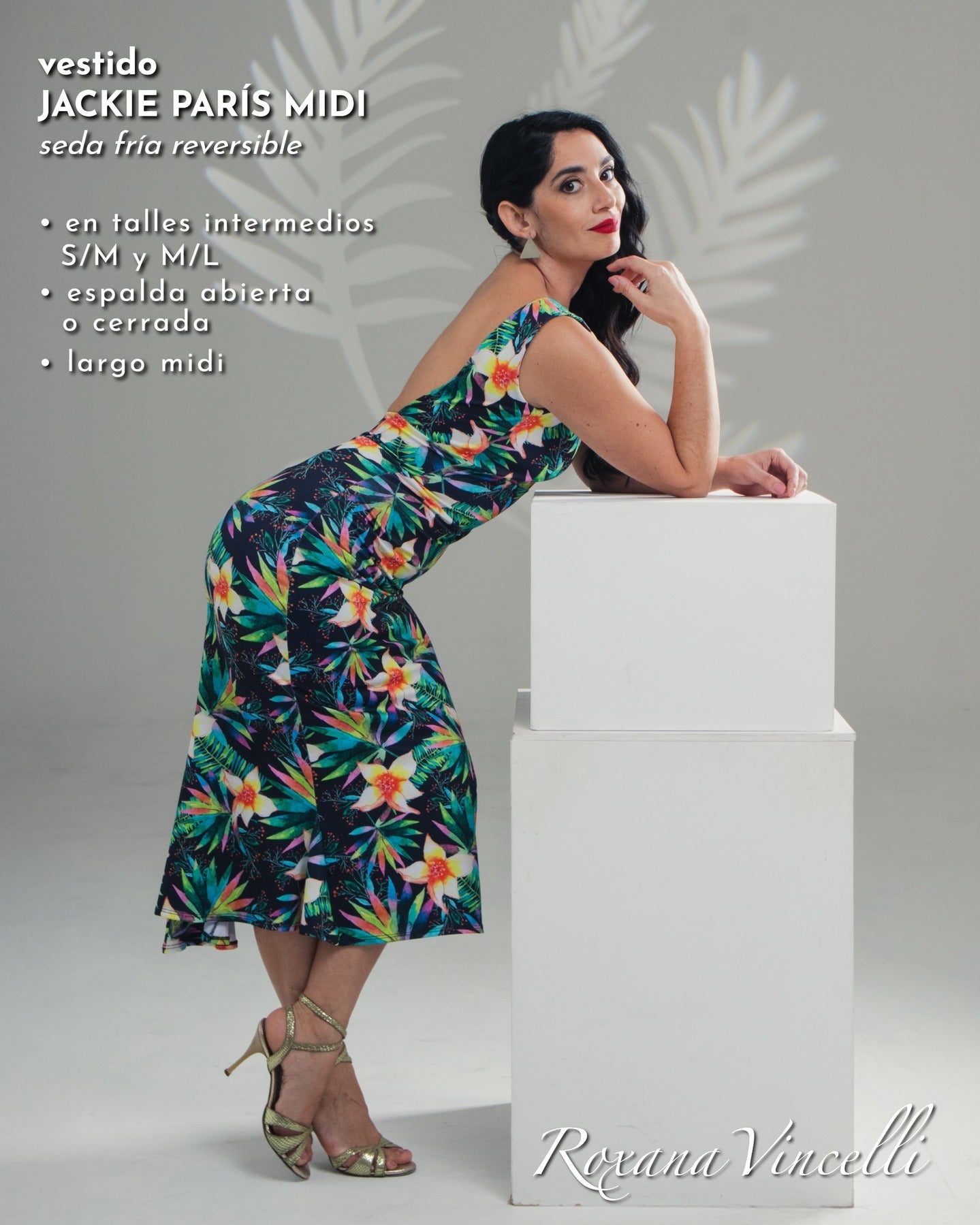 "Jackie paris Midi" in cold silk Roxana Vincelli
