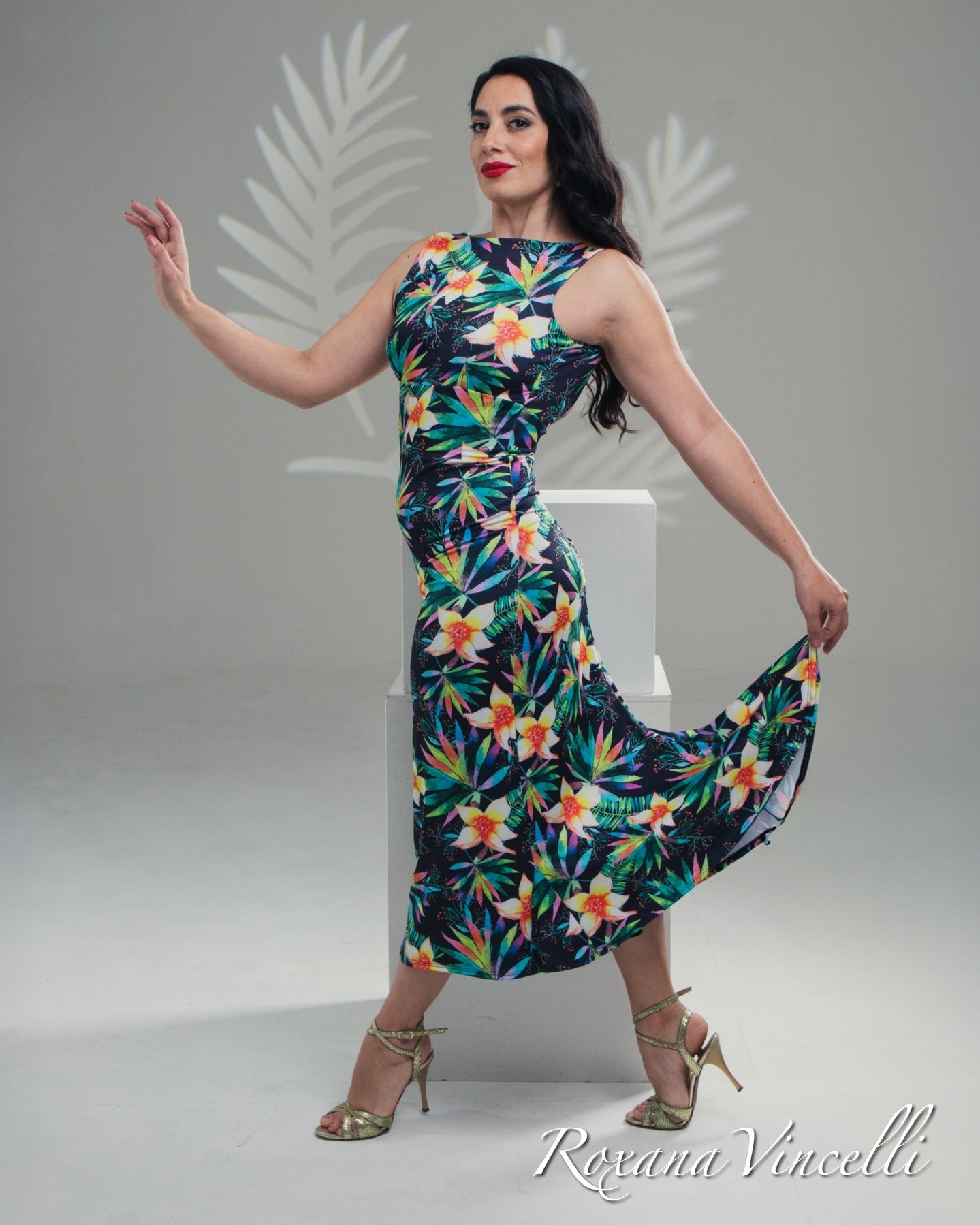 "Jackie paris Midi" in cold silk Roxana Vincelli