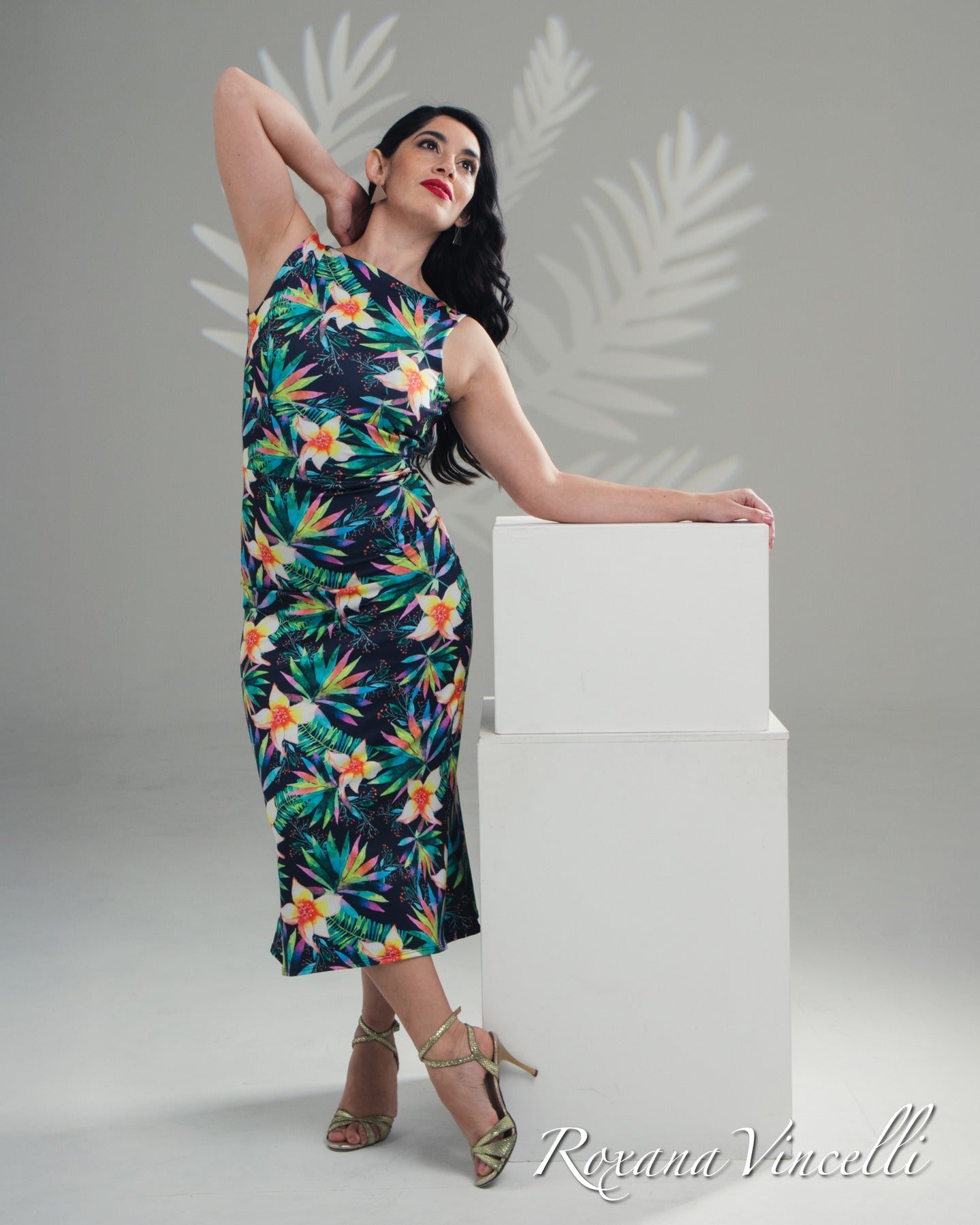 "Jackie paris Midi" in cold silk Roxana Vincelli