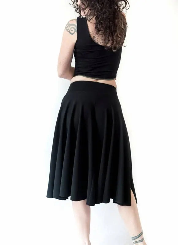 "Julie" skirt in stretch piqué Roxana Vincelli