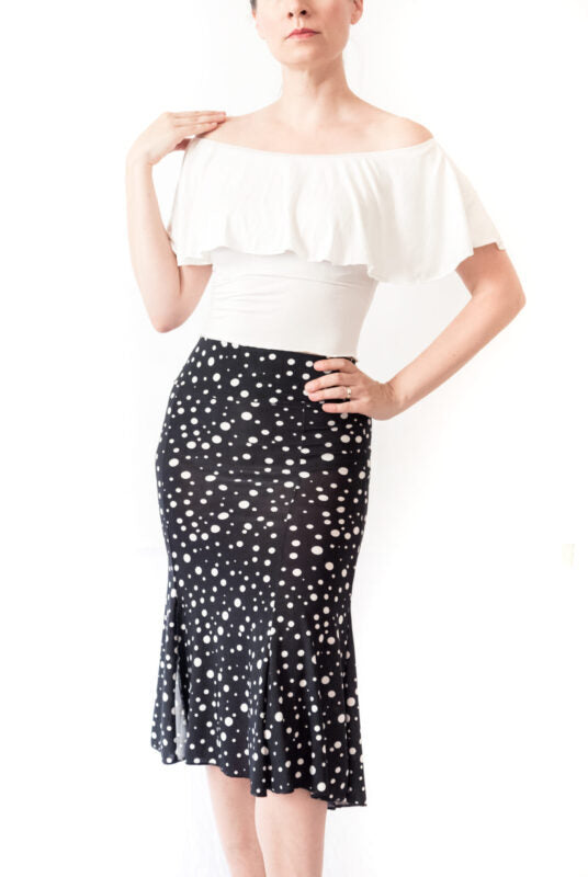 "Tita" top in cold silk